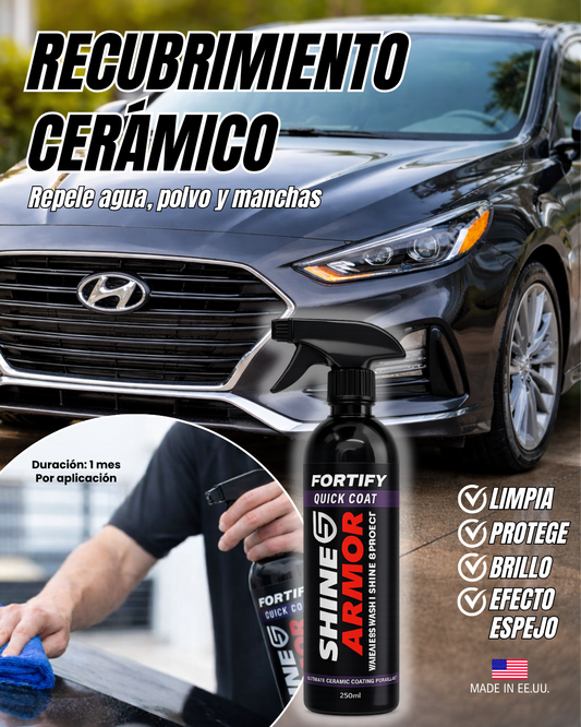 Recubrimiento cerámico - Shine Armor